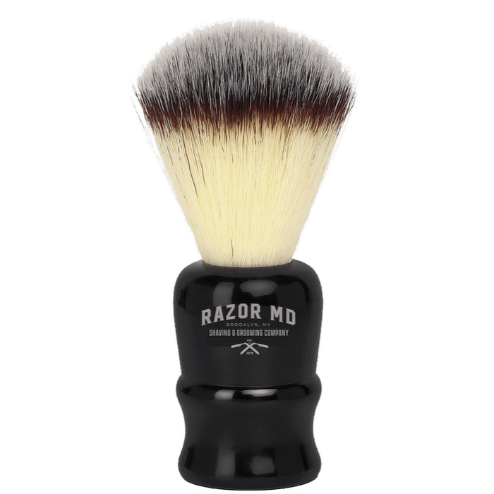 razor md black handle travel shave brush syntheti chair